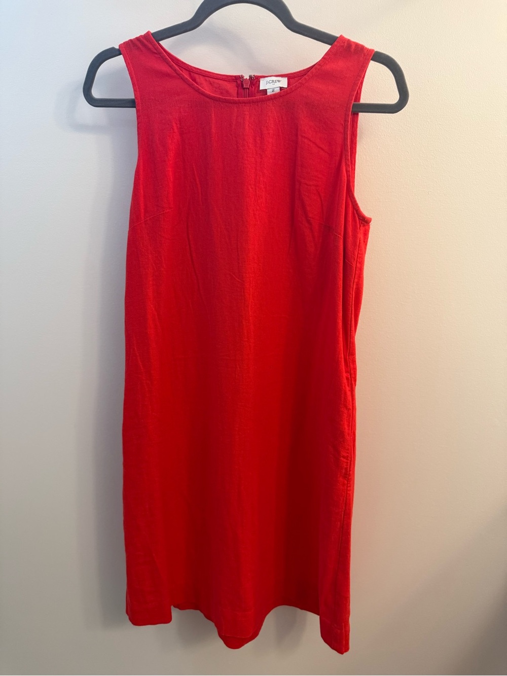 J. Crew Red Mini Dress